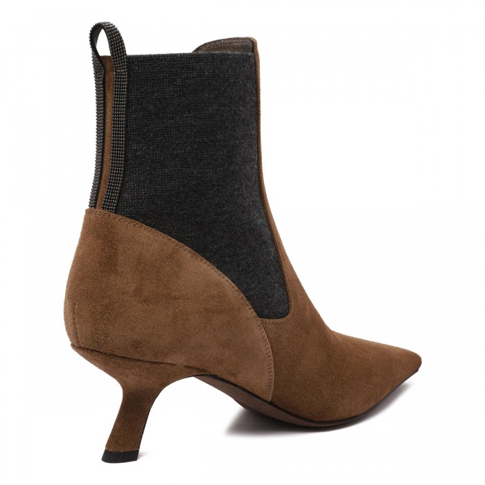 Le Noir Cortina Suede Ankle Boots