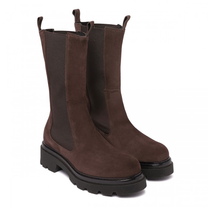 Le Noir Cortina Suede Beatle Booties