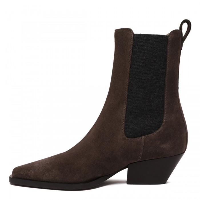 Le Noir Cortina Suede Chelsea Boots