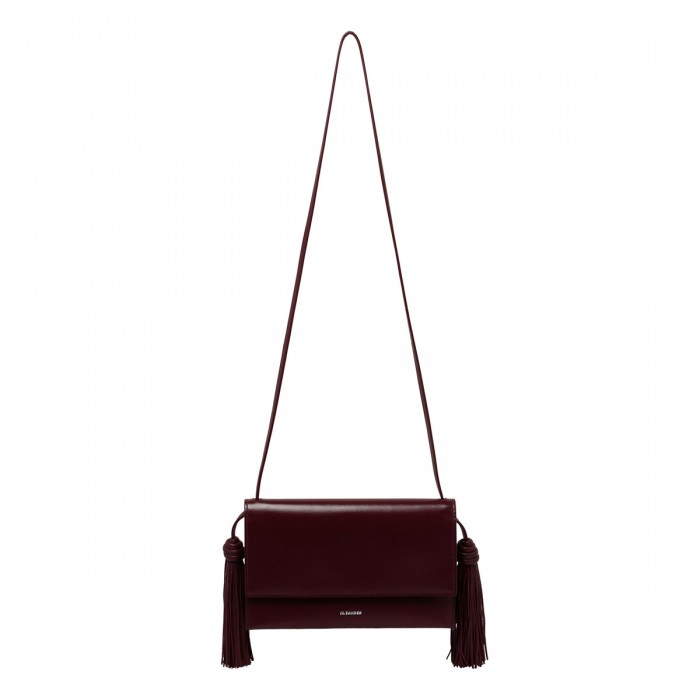 le noir cortina Tassel crossbody bag