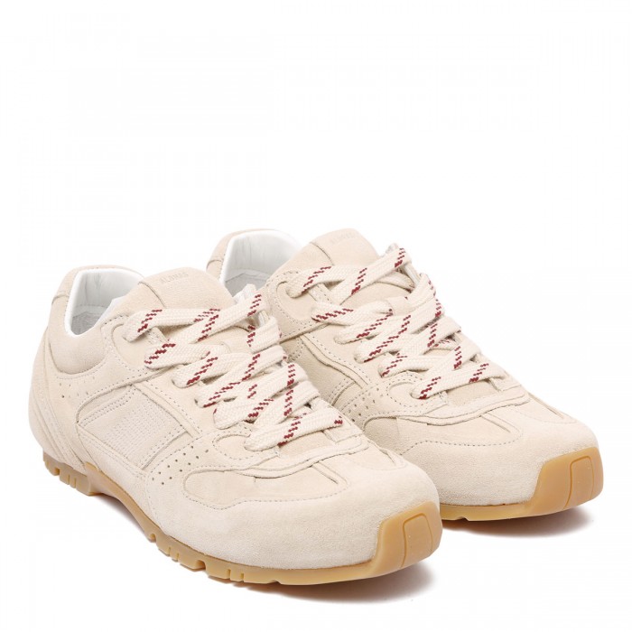 Le Noir Cortina Tb.56 Cream Suede Leather Sneakers