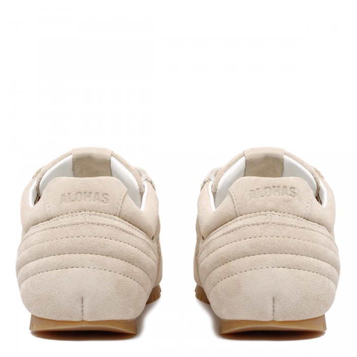 Le Noir Cortina Tb.56 Cream Suede Leather Sneakers