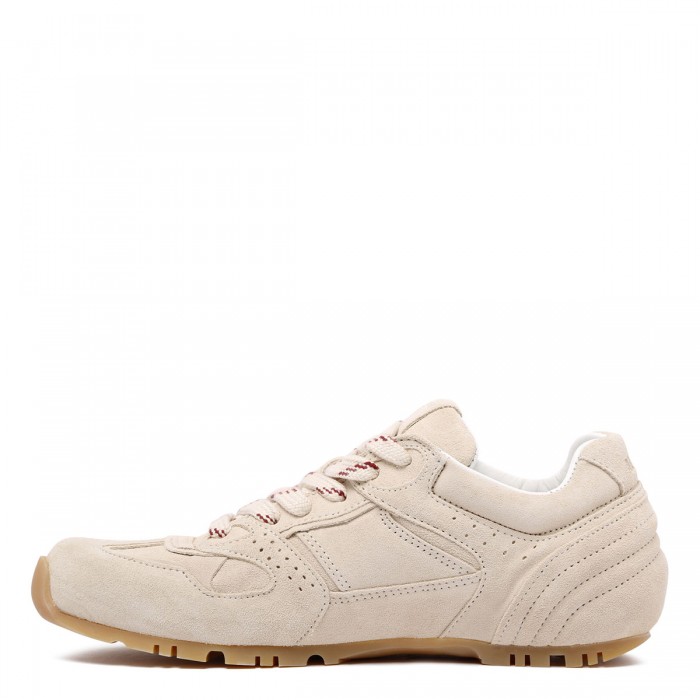 Le Noir Cortina Tb.56 Cream Suede Leather Sneakers