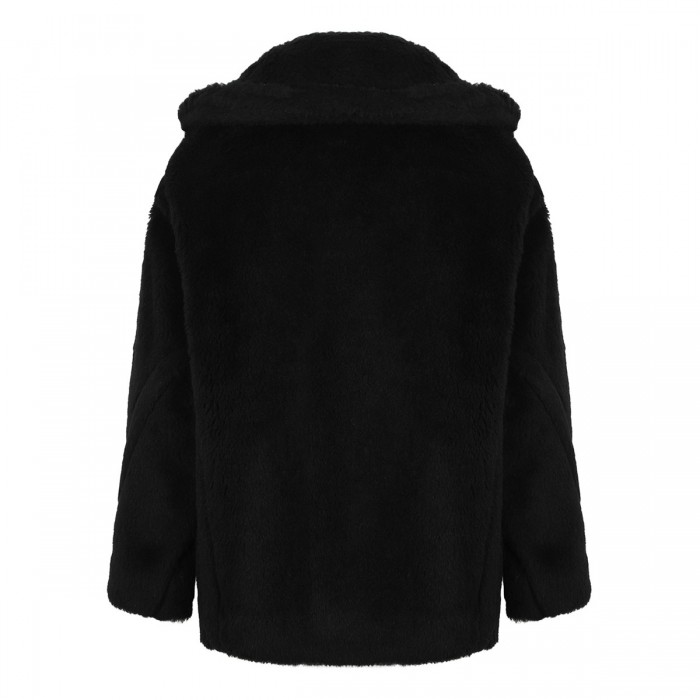 Le Noir Cortina Teddy Bear Icon Short Coat