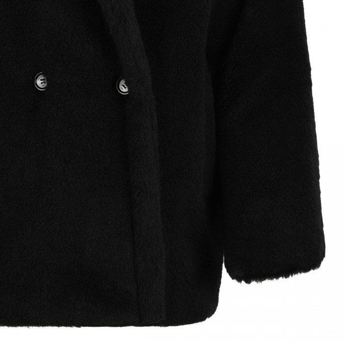 Le Noir Cortina Teddy Bear Icon Short Coat