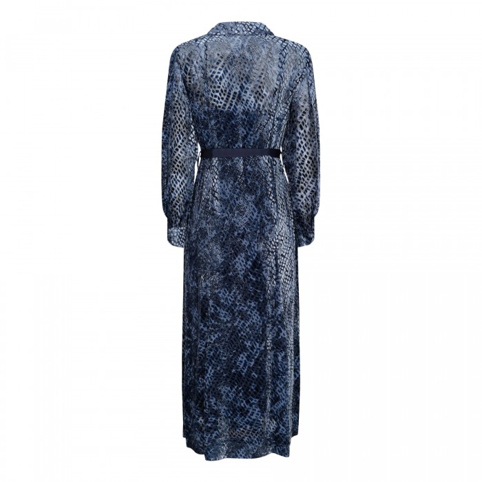 le noir cortina Thalia blue dress