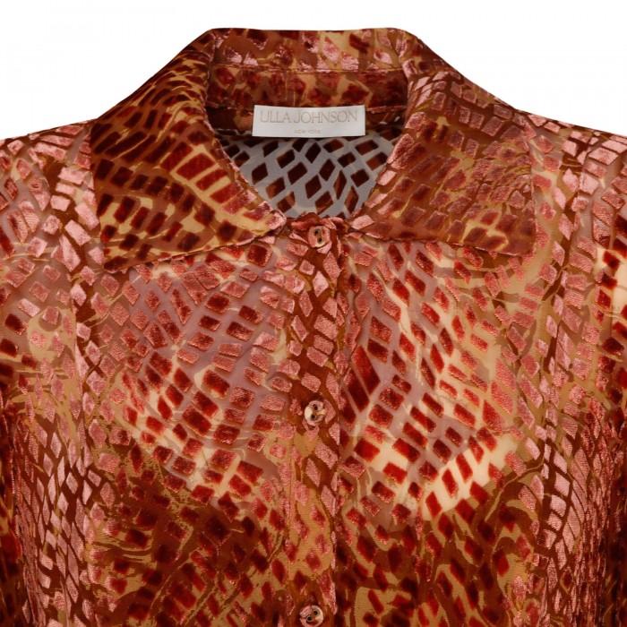 Le Noir Cortina Thalia Sienna-hue Dress