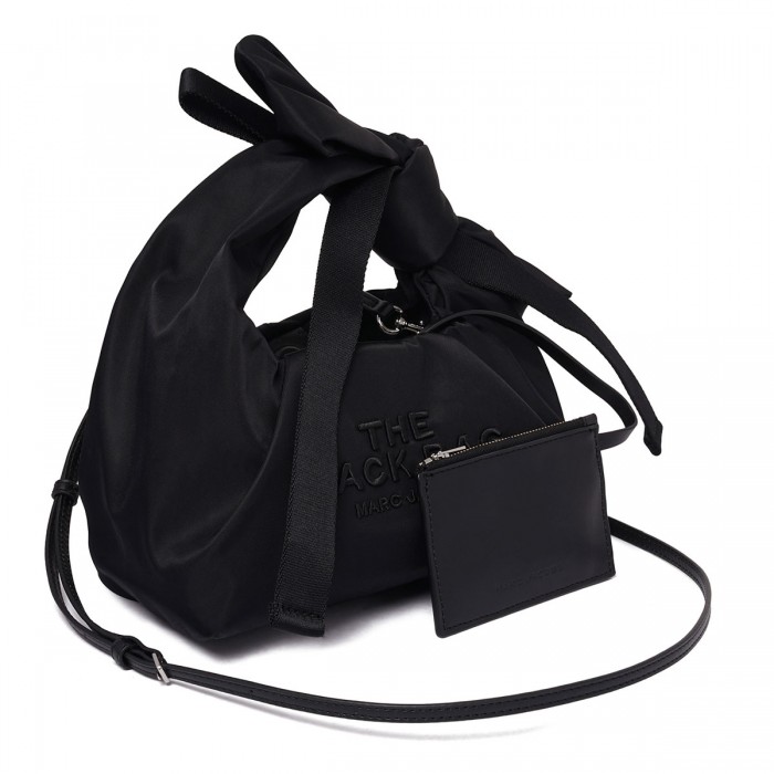 Le Noir Cortina The Bow Nylon Mini Sack Bag