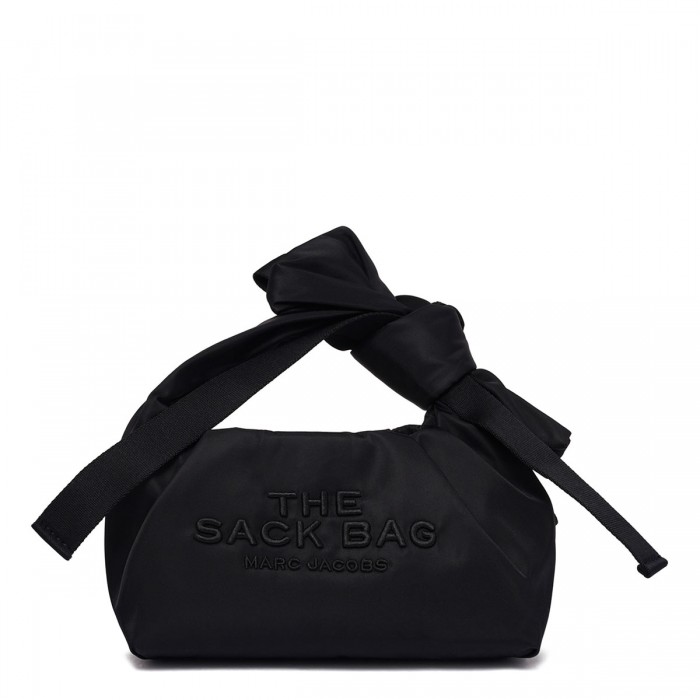 le noir cortina The Bow nylon mini sack bag