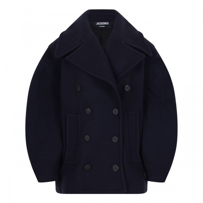 le noir cortina The Ovalo peacoat