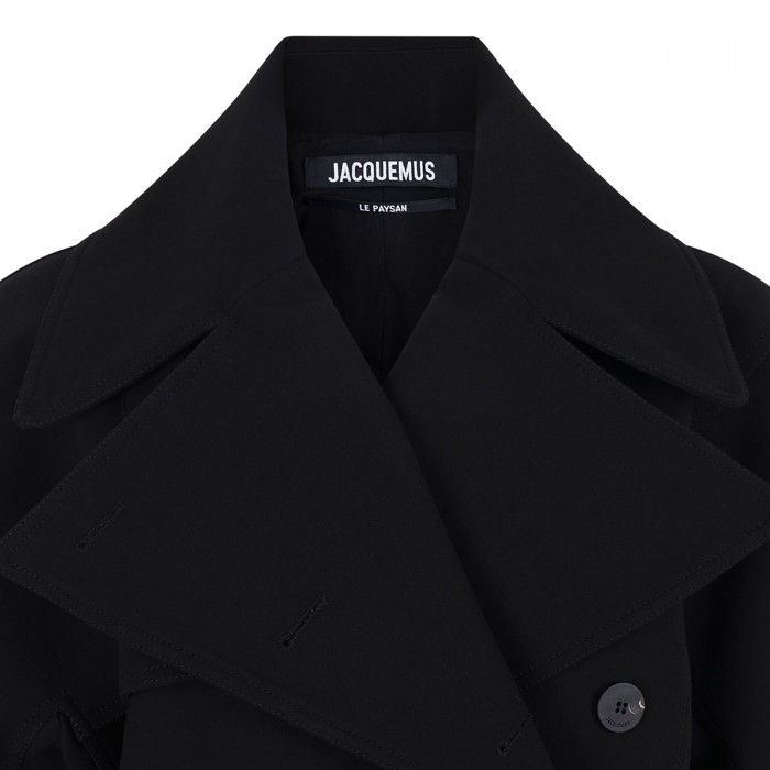 Le Noir Cortina The Ovalo Short Trench Coat