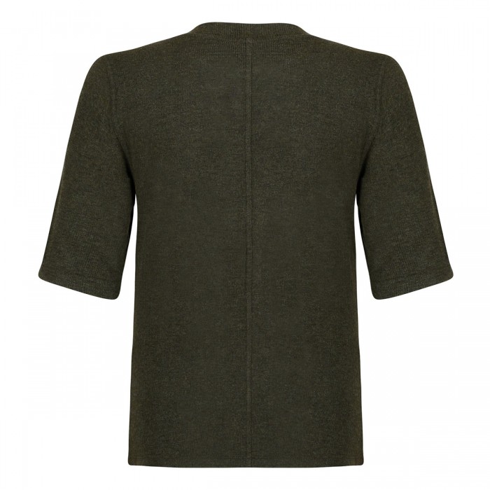 Le Noir Cortina The Rib Crewneck Tee