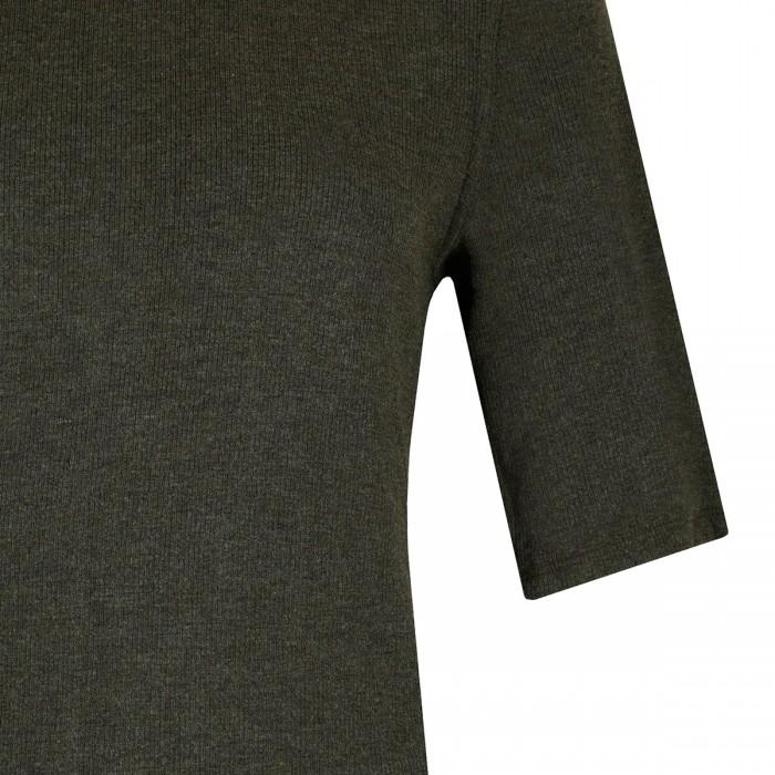 Le Noir Cortina The Rib Crewneck Tee