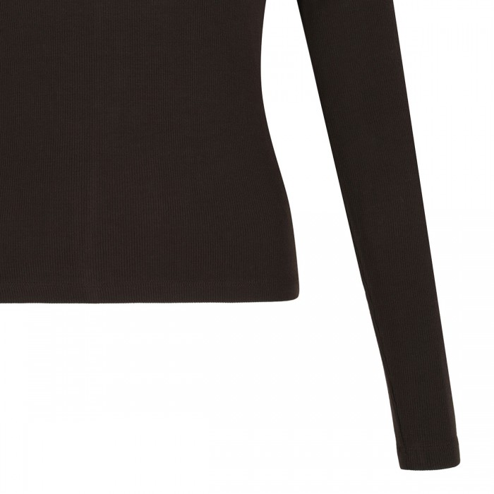 Le Noir Cortina The Rib Crewneck Tee