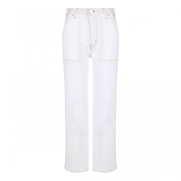 le noir cortina The Trapunto Straight jeans