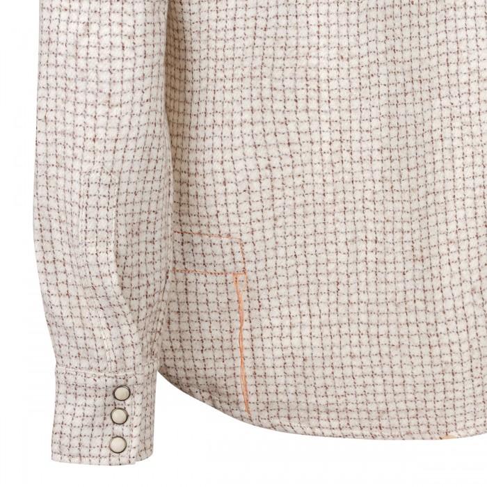 Le Noir Cortina Toledo Brushed Wool Shirt