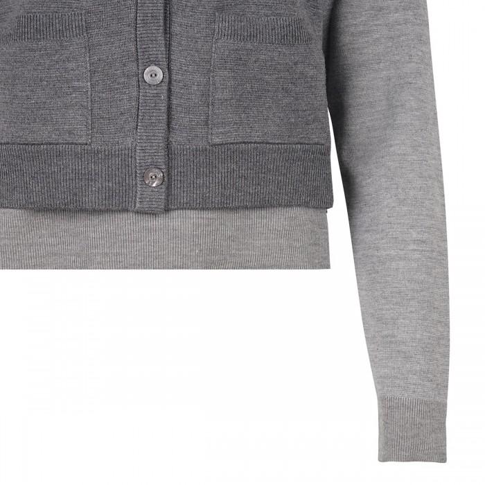 Le Noir Cortina Top With Vest Overlay