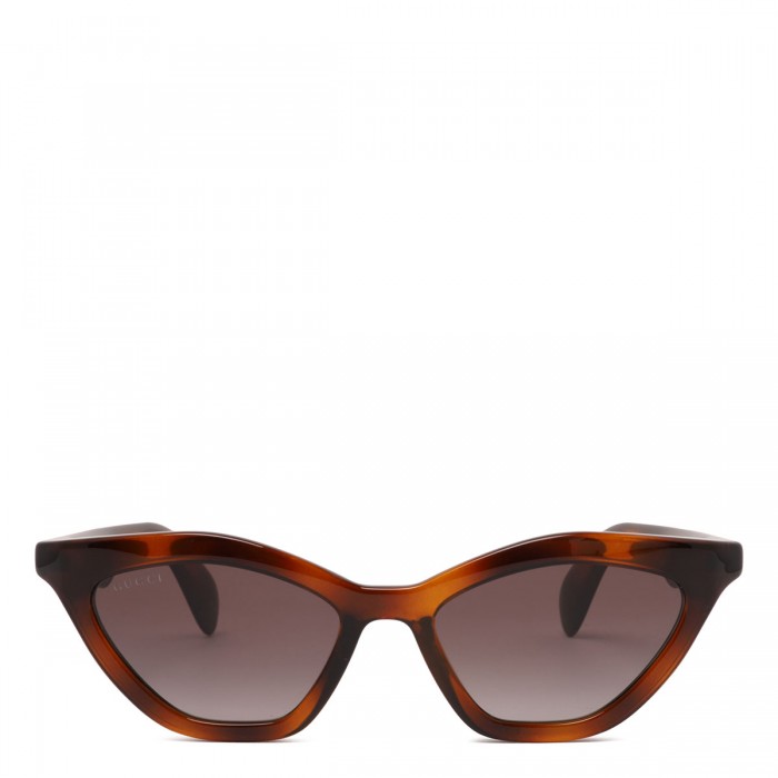 le noir cortina Tortoiseshell cat-eye sunglasses