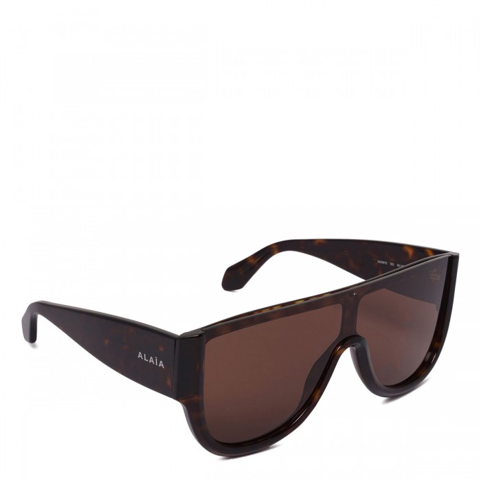 Le Noir Cortina Tortoiseshell Mask Sunglasses