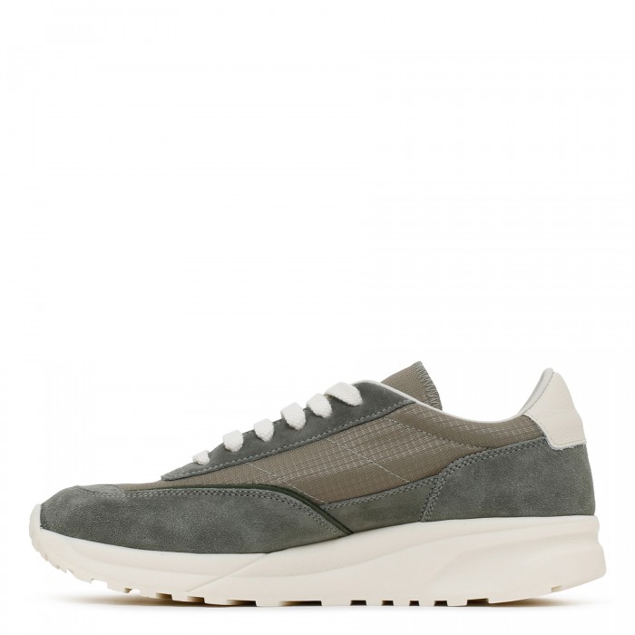 Le Noir Cortina Track 80 Army Green Sneakers
