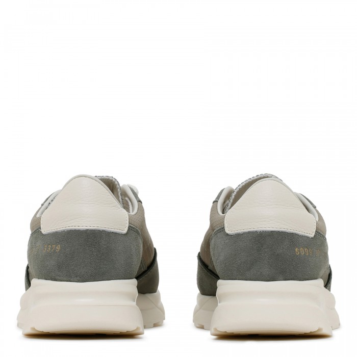 Le Noir Cortina Track 80 Army Green Sneakers