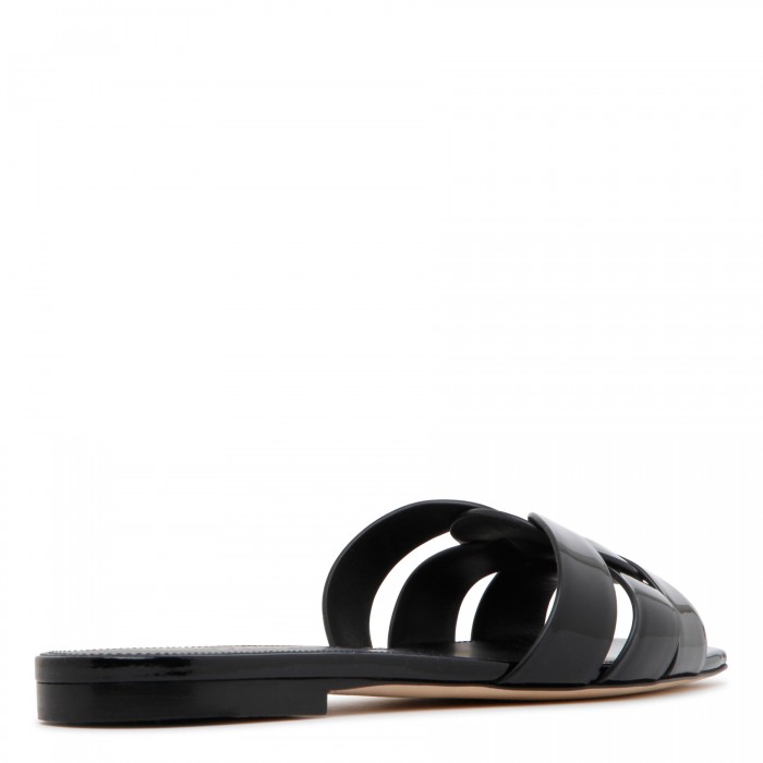 Le Noir Cortina Tribute Black Slide Sandals