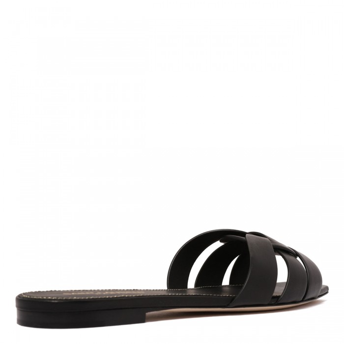 Le Noir Cortina Tribute Flat Mule Sandals