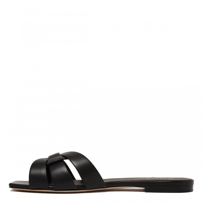 Le Noir Cortina Tribute Flat Mule Sandals