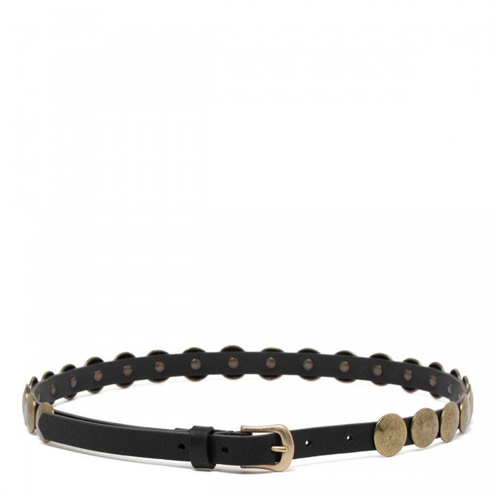 le noir cortina Trinidad leather belt