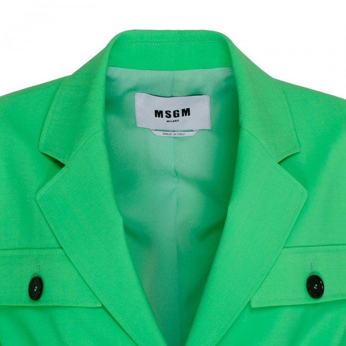 Le Noir Cortina Tropical Green Jacket