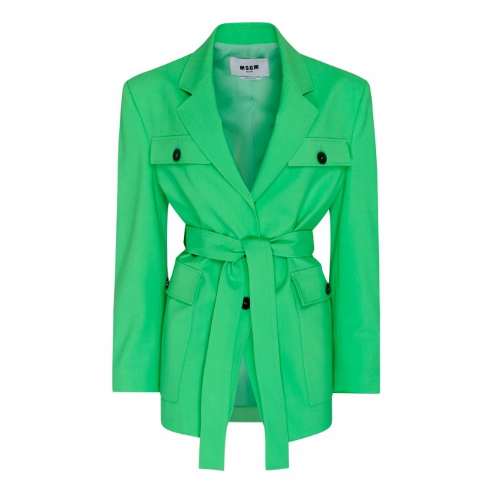 le noir cortina Tropical green jacket