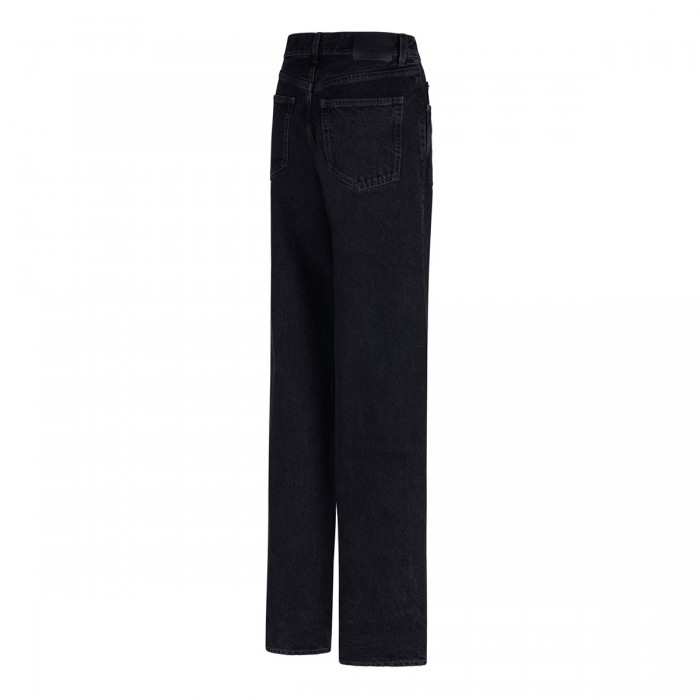 Le Noir Cortina V-waist Long Baggy Jeans