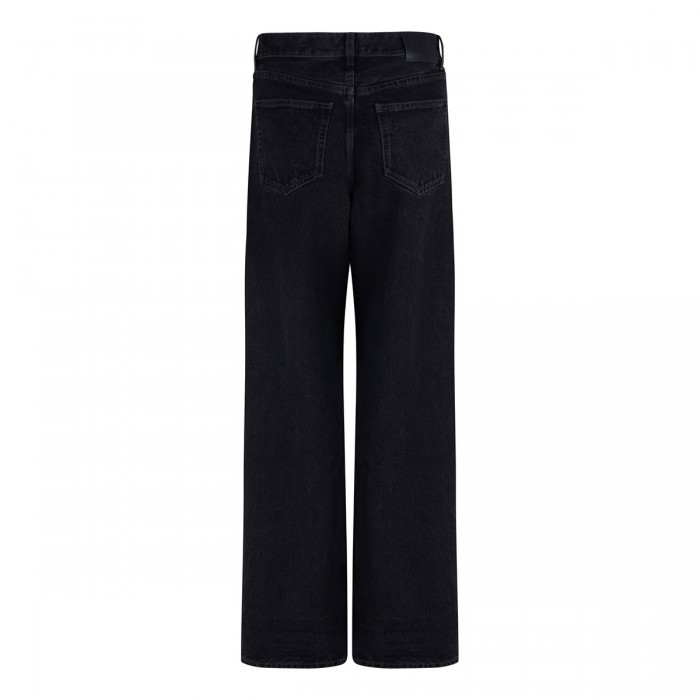 Le Noir Cortina V-waist Long Baggy Jeans