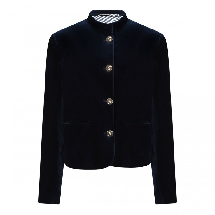 le noir cortina Very velvet blazer