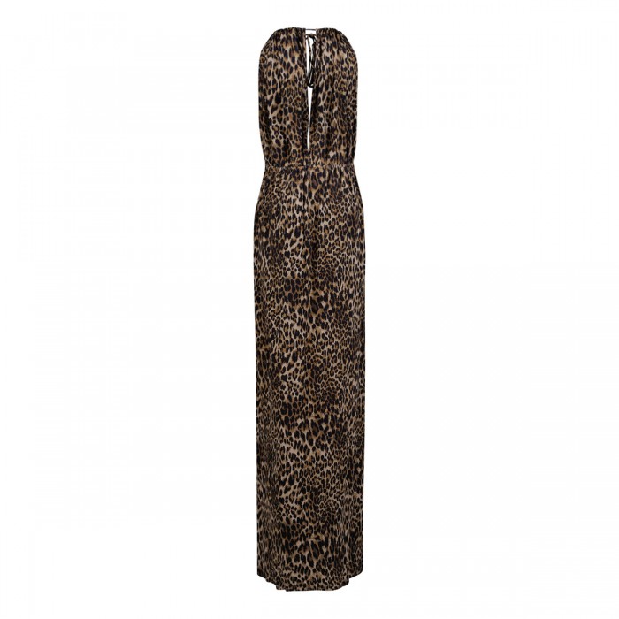Le Noir Cortina Vesper Leopard Dress