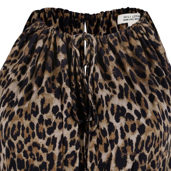 Le Noir Cortina Vesper Leopard Dress