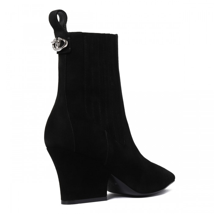 Le Noir Cortina VLogo Lockette Beatle Booties