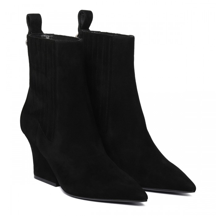 Le Noir Cortina VLogo Lockette Beatle Booties