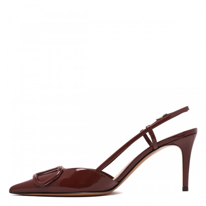 Le Noir Cortina Vlogo Signature 80 Slingback Pumps