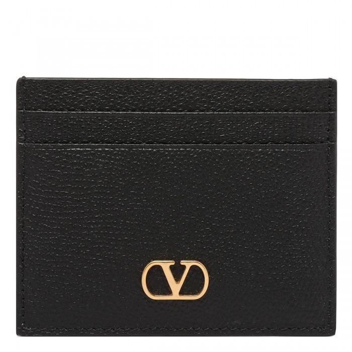 Le Noir Cortina VLogo Signature Card Holder