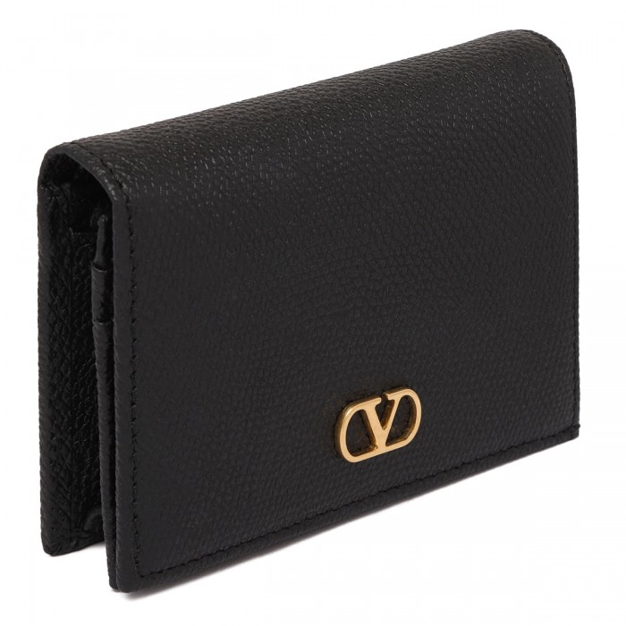 Le Noir Cortina VLogo Signature Compact Wallet