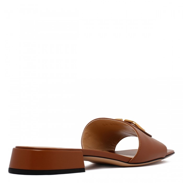 Le Noir Cortina VLogo Signature Flat Sandals