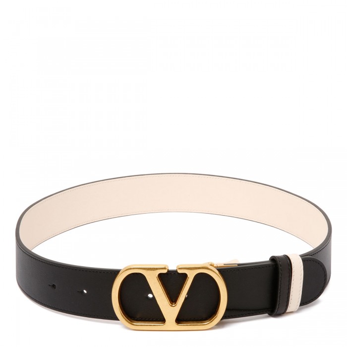 le noir cortina Vlogo signature reversible belt