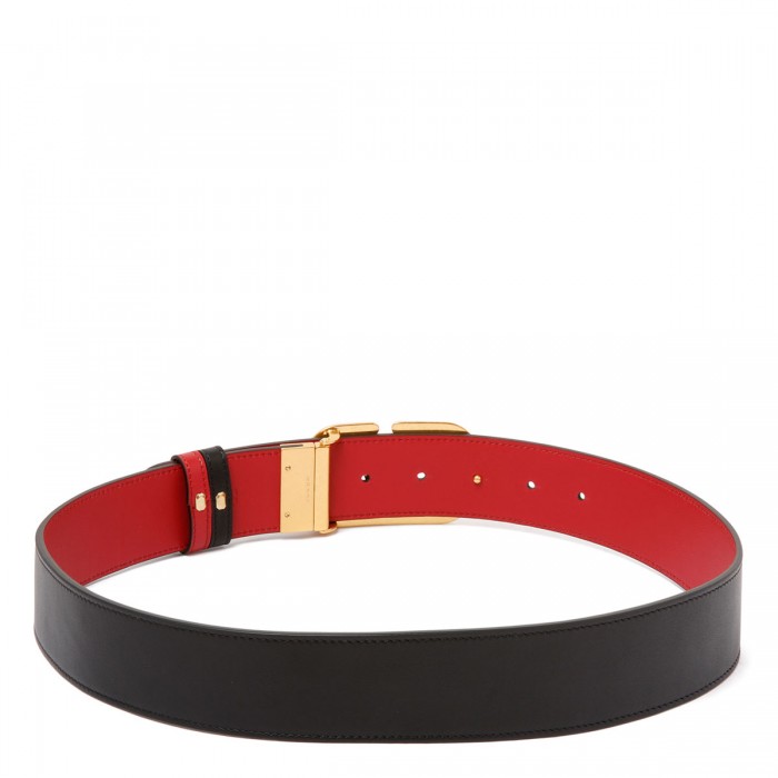 Le Noir Cortina Vlogo Signature Reversible Belt