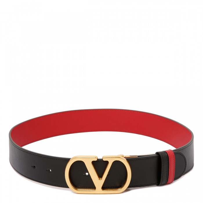 le noir cortina Vlogo signature reversible belt