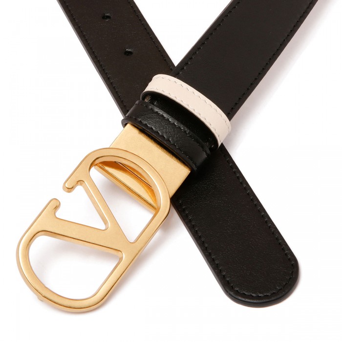 Le Noir Cortina Vlogo Signature Reversible Belt