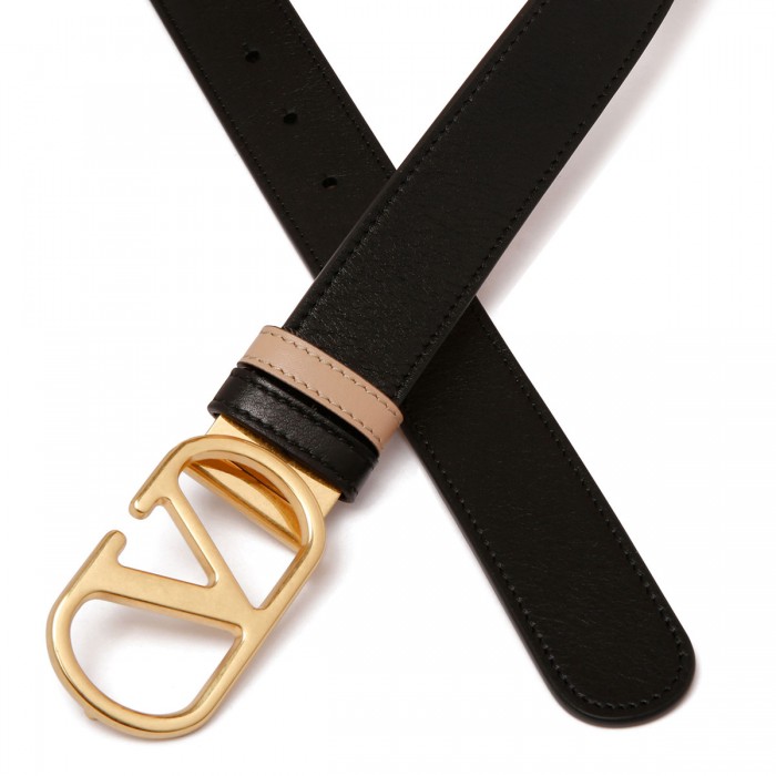 Le Noir Cortina Vlogo Signature Reversible Belt