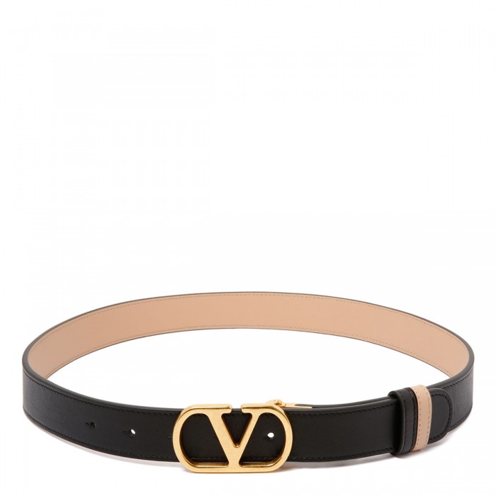le noir cortina Vlogo signature reversible belt