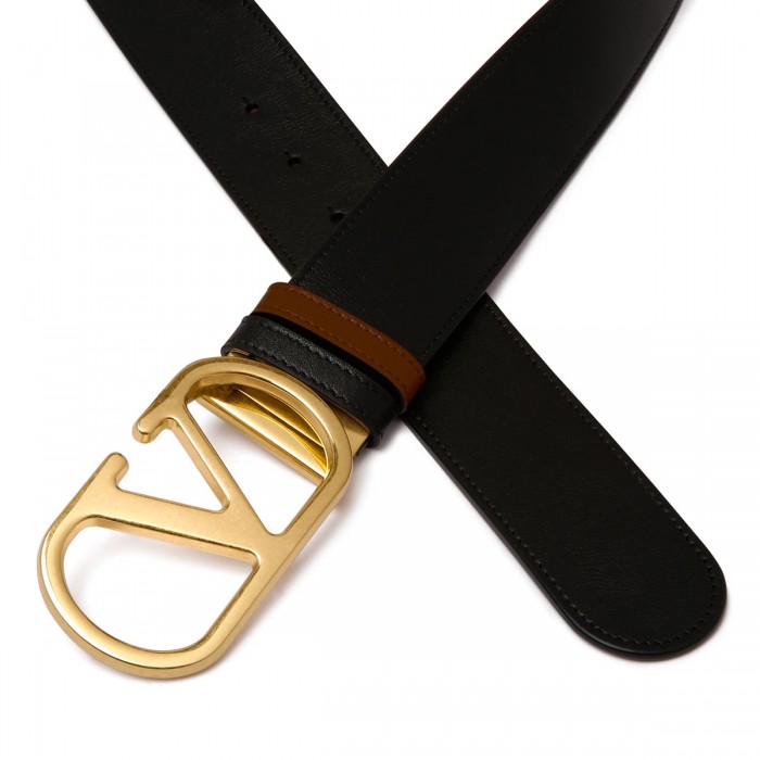 Le Noir Cortina Vlogo Signature Reversible Belt