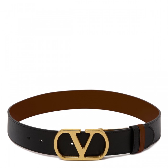 le noir cortina Vlogo signature reversible belt